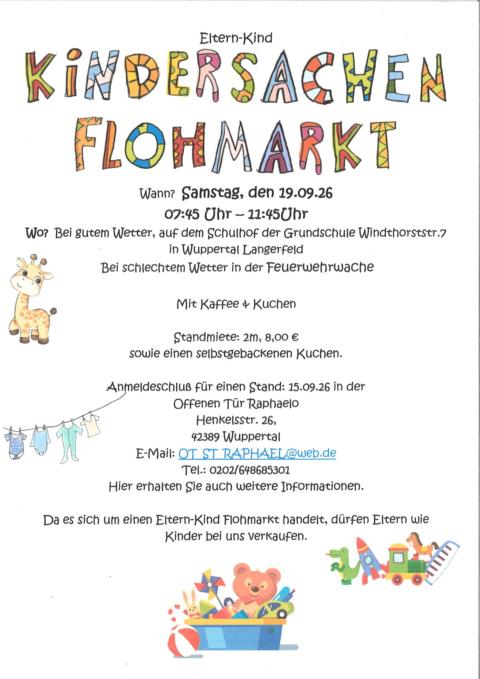 2026 Kindersachen Flohmarkt